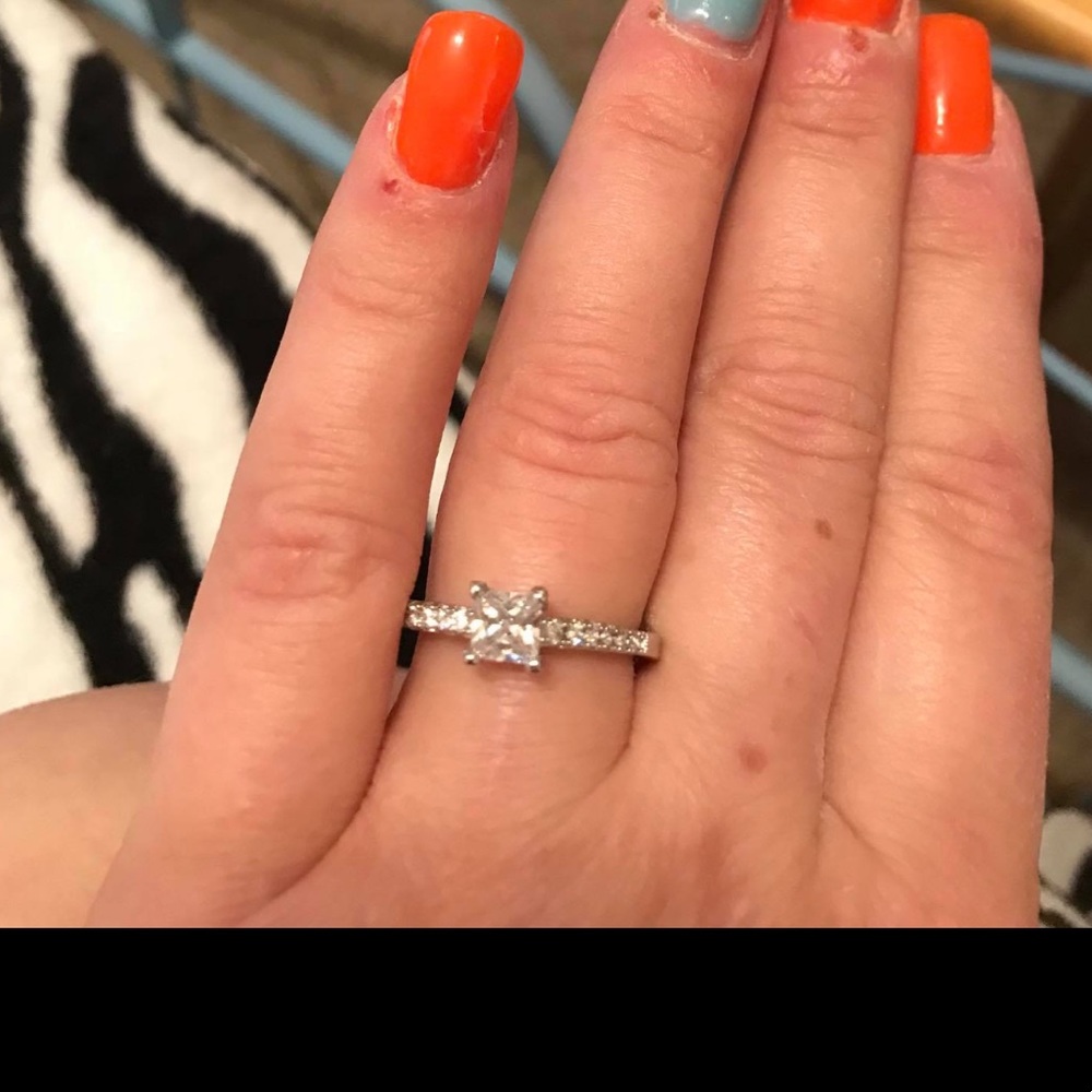 White Sapphire Ring